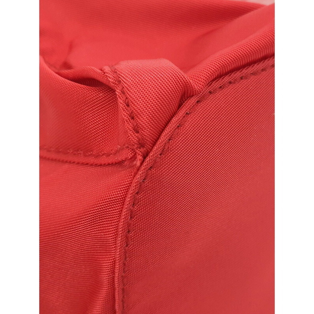 Prada Rucksack Two Tessuto Daybag Pocket Backpack Red - Picture 4 of 9